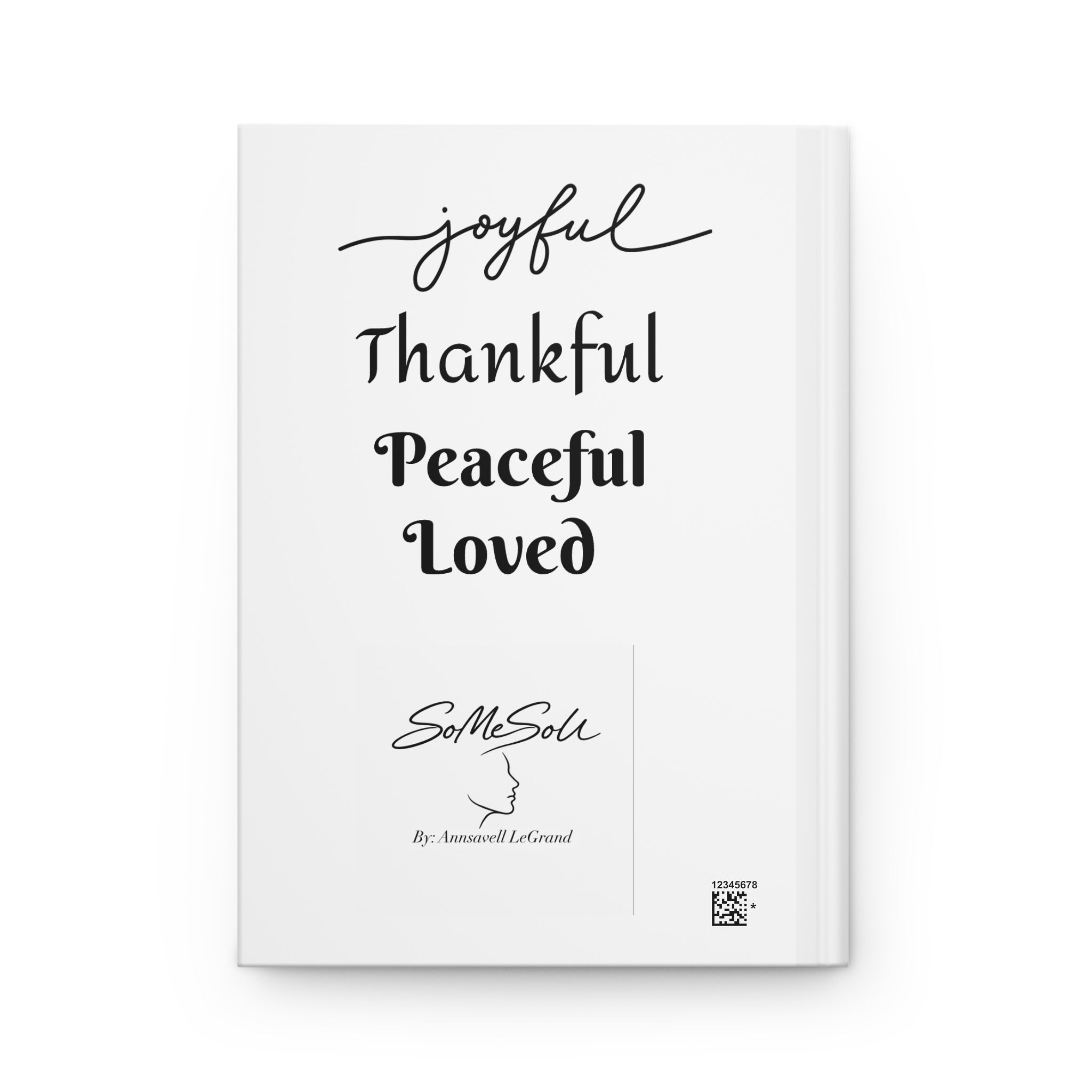 Blessed Hardcover Journal — Trust in God Christian Notebook (Faith, Prayer, Gratitude)